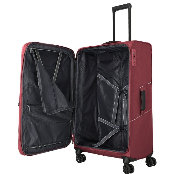 Travelite Skaii 4 kółka Walizka L 78 cm z funkcją poszerzenia