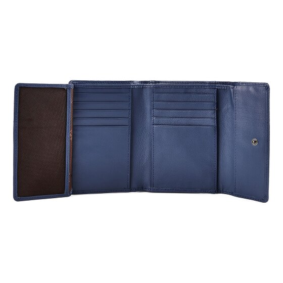 Braun Büffel Anna Portfel Ochrona RFID Skóra 14 cm