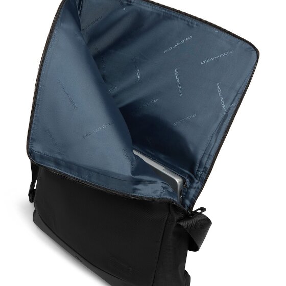 Piquadro Sync Torba typu Messenger Ochrona RFID Skóra 27 cm Komora na laptopa