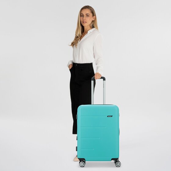 Gabol Future Plus 4 kółka Walizka 66 cm z plisą rozprężną