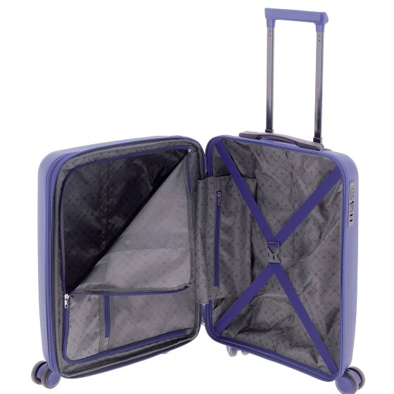 Gladiator 4400 4 kółka Walizka kabinowa 55 cm z funkcją poszerzenia