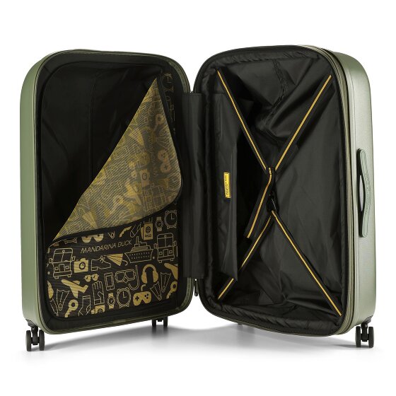 Mandarina Duck Logoduck + 4 kółka Walizka L 75 cm