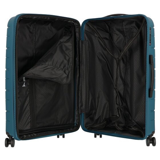 Polestream Strz by Asteroid 4 kółka Walizka L 74 cm z plisą rozprężną