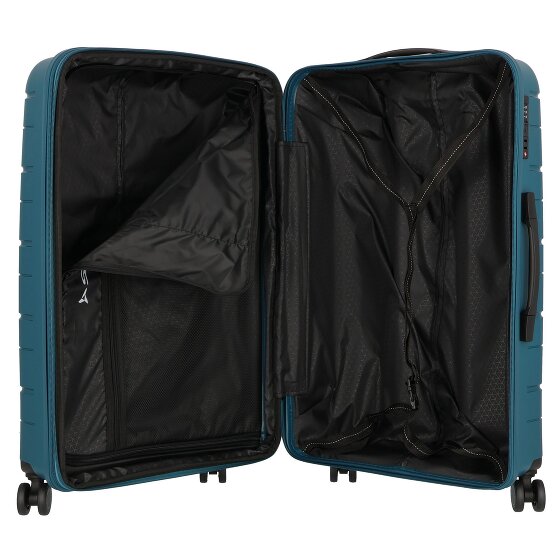 Polestream Strz by Asteroid 4 kółka Walizka L 74 cm z plisą rozprężną