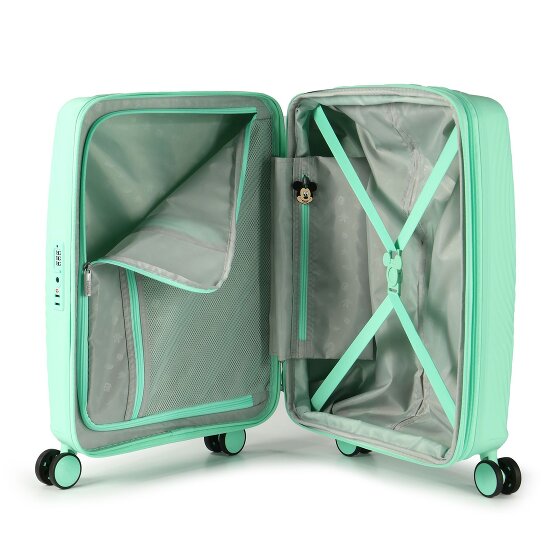 American Tourister Mickey Magic 4 kółka Walizka kabinowy 55 cm z plisą rozprężną