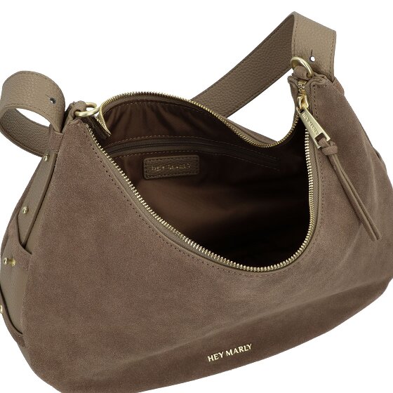 Hey Marly Lifetime Sister Suede Torba na ramię M Skóra 35.5 cm