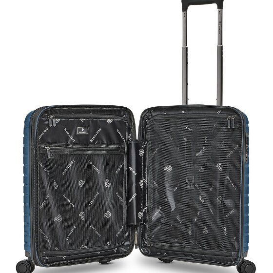 Pactastic Collection 04 THE CABIN + 4 kółka Walizka kabinowy S 55 cm z plisą rozprężną