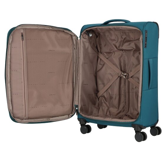 Stratic Fresh 4 kółka Walizka M 65 cm z plisą rozprężną