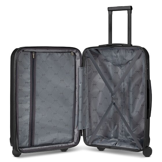 d&n South Dakota 4 kółka Walizka M 66 cm z plisą rozprężną