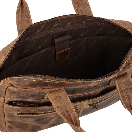 Greenburry Vintage Teczka Skórzany 38 cm Komora na laptopa