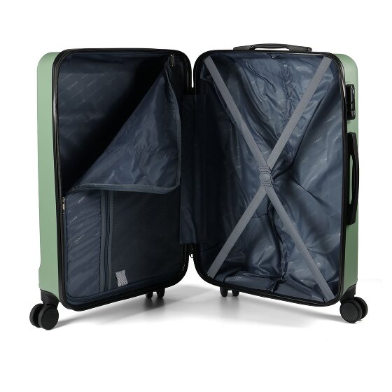 Benzi 5739 4 kółka Zestaw walizek 3-części