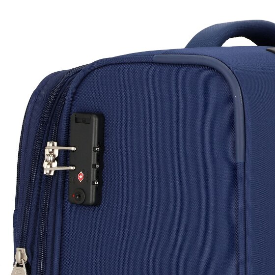 American Tourister Blazing Ride 4 kółka Zestaw walizek 3-części z plisą rozprężną
