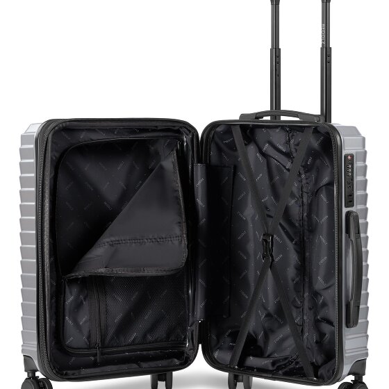 Redolz Essentials 18 4 kółka Walizka kabinowy 55 cm z plisą rozprężną