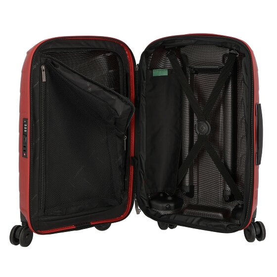 Samsonite Attrix 4 kółka Walizka kabinowy 55 cm z plisą rozprężną