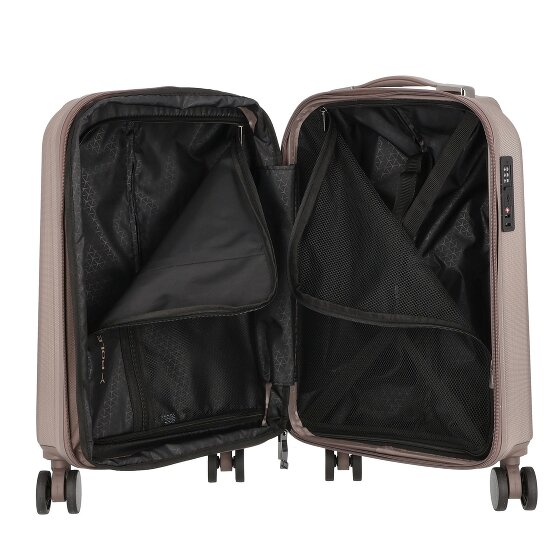 Polestream Moonrock 4 kółka Walizka kabinowy 55 cm z plisą rozprężną