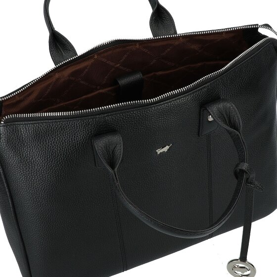 Braun Büffel Hanna Shopper Bag Skórzany 39 cm Komora na laptopa