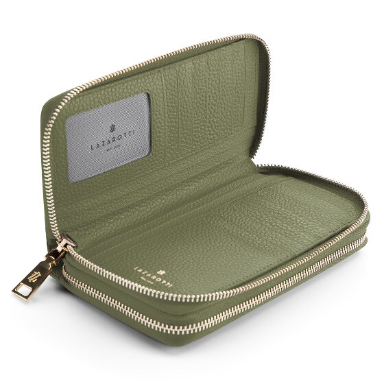 Lazarotti Bologna Leather Portfel Ochrona RFID Skórzany 20 cm