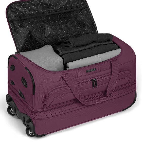 Redolz Torba podróżna na 2 kółkach Duffle Essentials 55 cm M z klapą rozporową