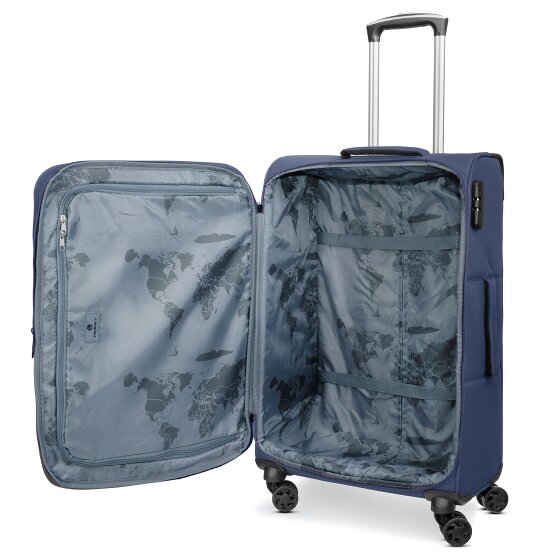 Franky Wózek 4-kołowy Melbourne 3.0 69 cm z plisą rozporową