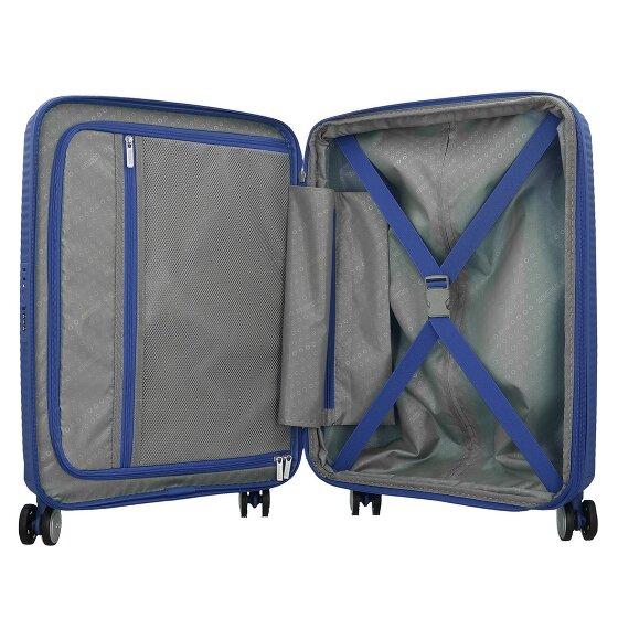 American Tourister Soundbox Wózek kabinowy 4-kołowy 55 cm