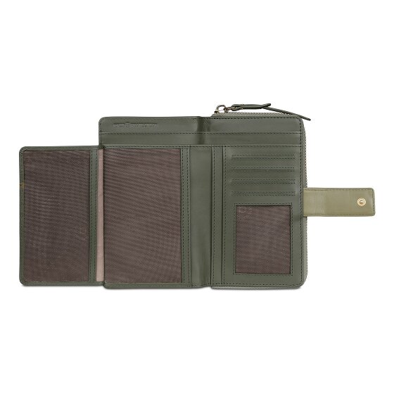 bugatti Viola Portfel Ochrona RFID Skóra 16 cm