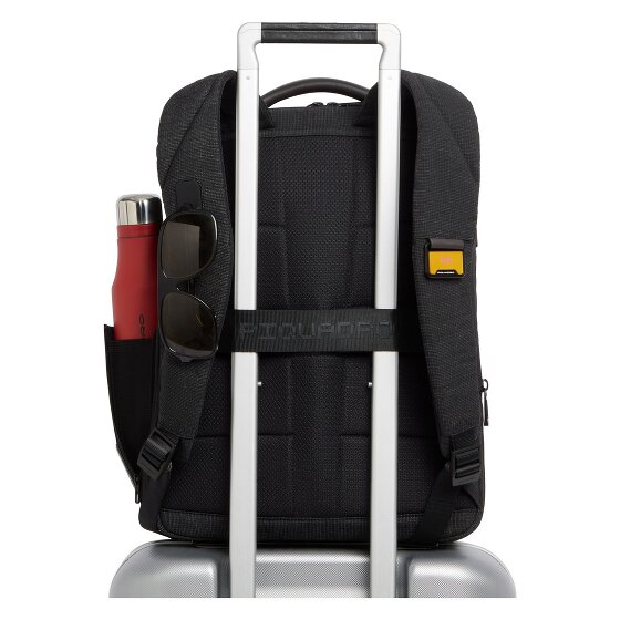 Piquadro Sync Plecak Ochrona RFID Skóra 47 cm Komora na laptopa