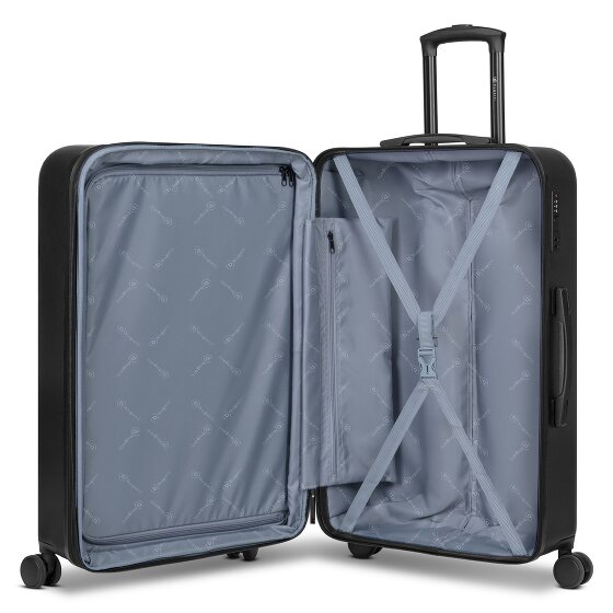 bugatti Valencia 2.0 4 kółka Walizka L 75 cm z plisą rozprężną