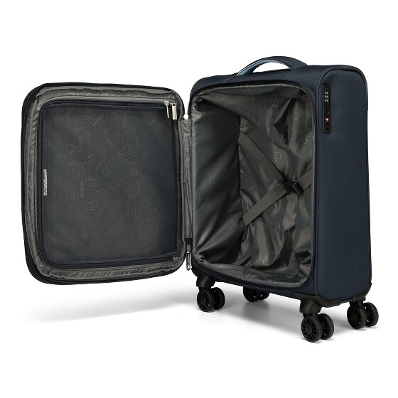 American Tourister Cloudrider 4 kółka Walizka kabinowy S 55 cm z plisą rozprężną