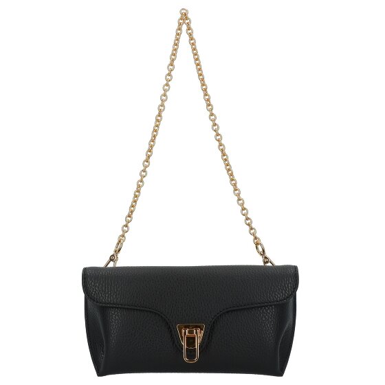 Coccinelle Double Beat Torba na ramię Skórzany 31 cm