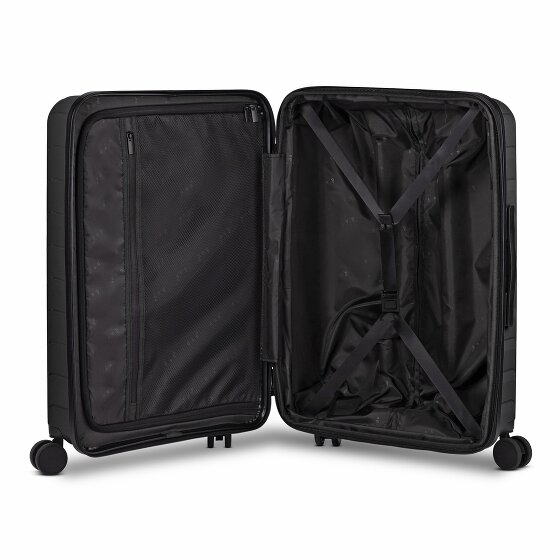 d&n Toronto 4 kółka Walizka M 65 cm z plisą rozprężną