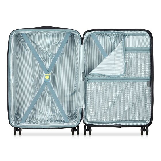Delsey Paris Air Armour 4 kółka Zestaw walizek 3-części z funkcją poszerzenia