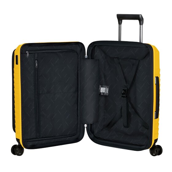 Samsonite Intuo 4 kółka Walizka kabinowy 55 cm Komora na laptopa z plisą rozprężną
