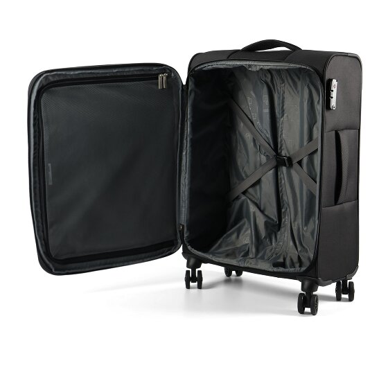 American Tourister Nitestream 4 kółka Zestaw walizek 3-części z funkcją poszerzenia