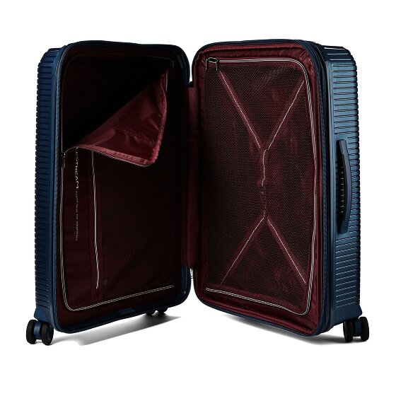 Polestream Paris 4 kółka Walizka 69 cm z plisą rozprężną