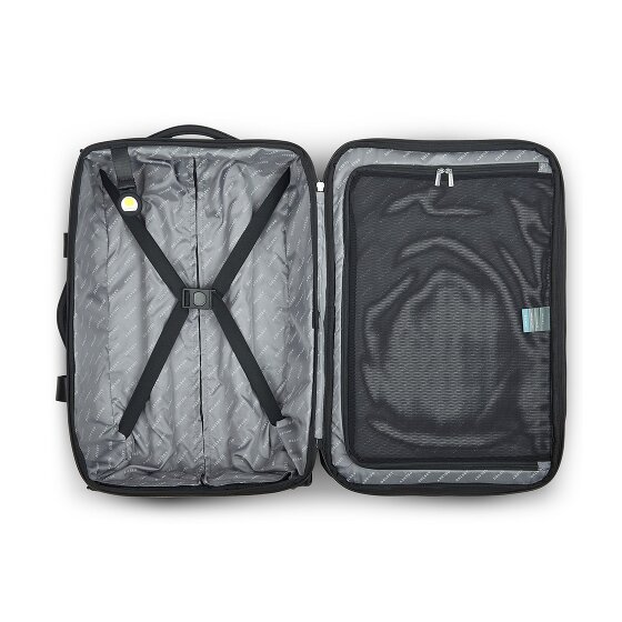 Delsey Paris DLC Pro 2 kółka Walizka kabinowa 55 cm Komora na laptopa