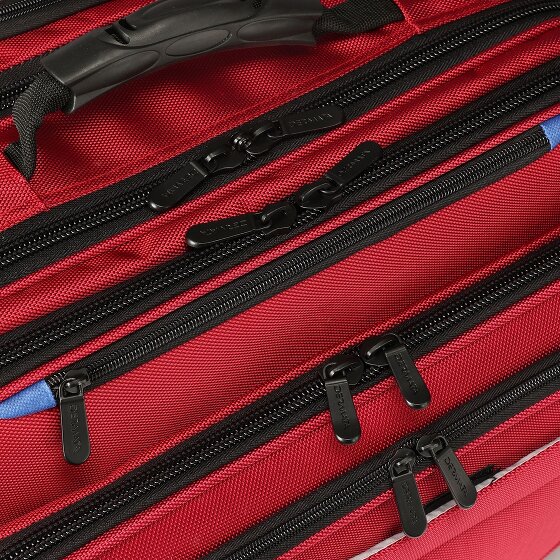 Dermata Wózek biznesowy na 2 kółkach 42 cm Przegroda na laptopa