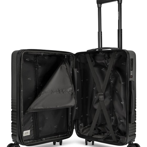 camel active Hanoi 4 kółka Walizka kabinowa S 55 cm z funkcją poszerzenia
