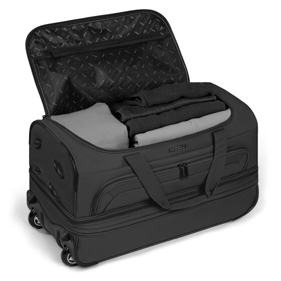 Redolz Torba podróżna na 2 kółkach Duffle Essentials 55 cm M z klapą rozporową