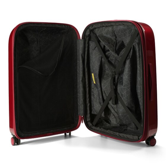 Mandarina Duck Logoduck + Metal 4 kółka Walizka L 75 cm z plisą rozprężną