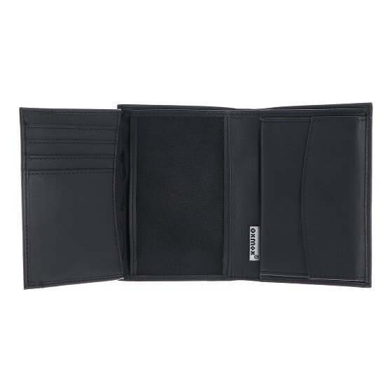 oxmox Leather Portfel Ochrona RFID Skóra 10 cm