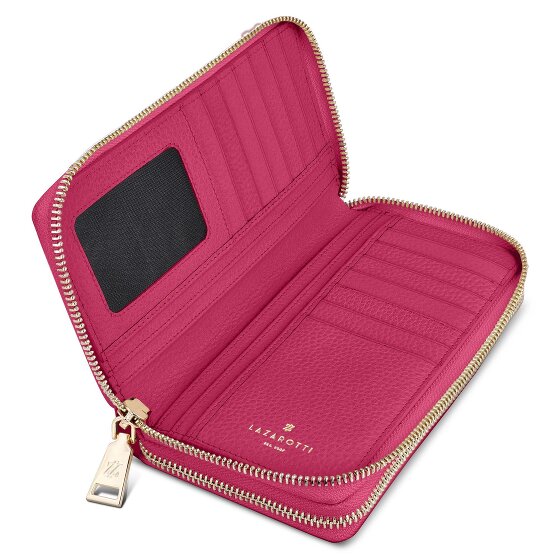 Lazarotti Bologna Leather Portfel Ochrona RFID Skórzany 20 cm