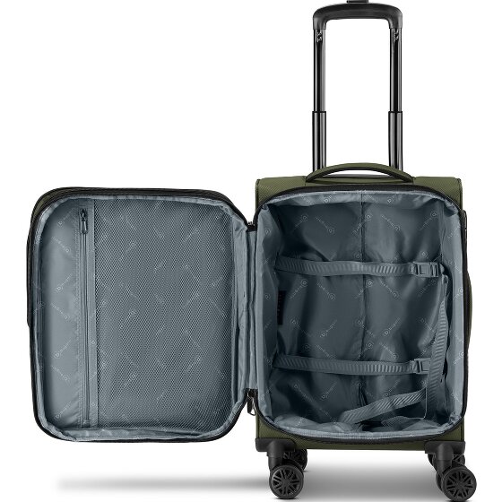 bugatti Valencia Soft 4 kółka Walizka kabinowa S 55 cm z funkcją poszerzenia