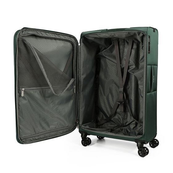 Samsonite Base Breeze 4 kółka Walizka 78 cm z plisą rozprężną
