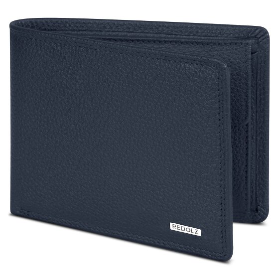 Redolz Leather Essentials QF portfel RFID skórzany rozkładany 12 cm