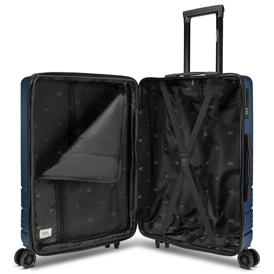 camel active Hanoi 4 kółka Walizka M 65 cm z funkcją poszerzenia