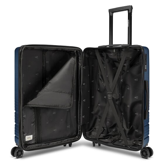 camel active Hanoi 4 kółka Walizka M 65 cm z funkcją poszerzenia