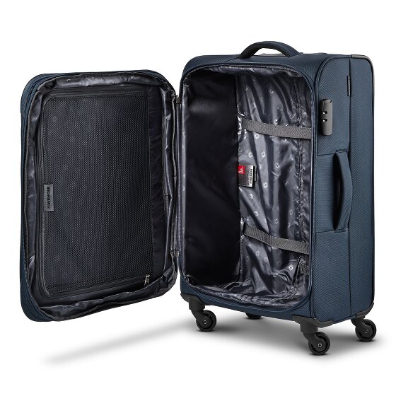 Wenger Beaumont 4 kółka Walizka M 67 cm z plisą rozprężną