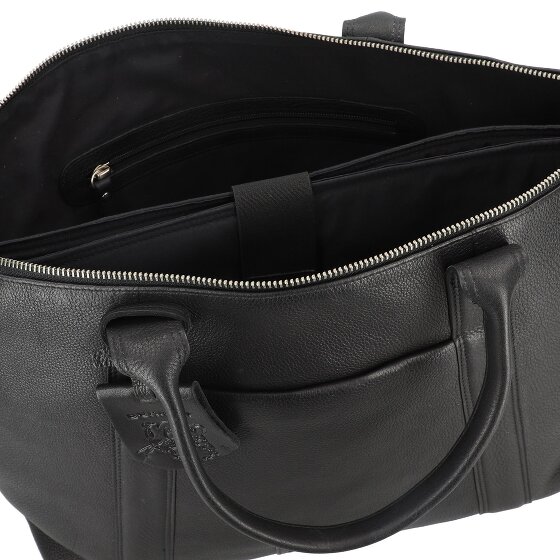 Burkely Miękka skórzana torba Skylar z przegrodą na laptopa 41 cm