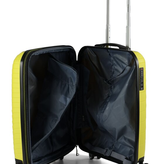 Benzi 5808 4 kółka Walizka kabinowy 55 cm z plisą rozprężną