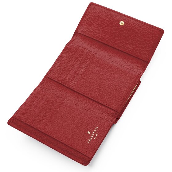 Lazarotti Portfel Bologna Leather XL z kieszenią zapinaną na zamek dookoła, Skóra, 14 cm